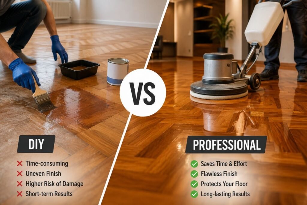 DIY vs. Professional Parquet Floor Polishing Which Is Right for You